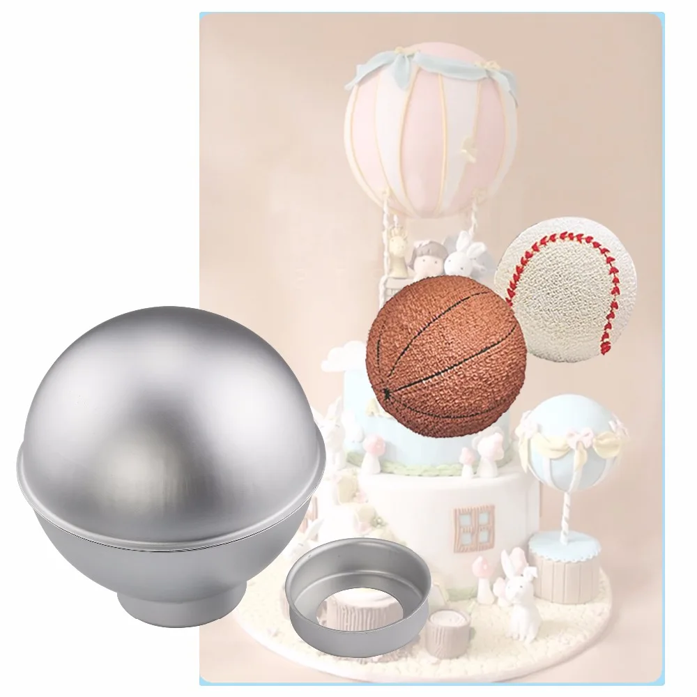Сферическая металлическая Форма для торта алюминиевая форма выпечки кухонный