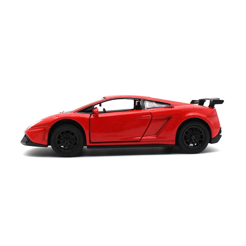 1:32 Lambo LP570 детские игрушки спортивный автомобиль литая модель автомобиля может открыть дверь Модель игрушки автомобиль металлический материал Коллекция украшения