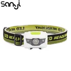 Портативный мини-налобный фонарь с 4 режимами, налобный светильник фонарь, фонарь, светильник для походов, кемпинга, рыбалки, езды на велосипеде