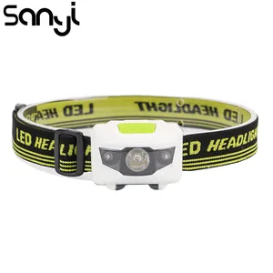 Портативный мини-налобный фонарь с 4 режимами, налобный светильник фонарь, фонарь, светильник для походов, кемпинга, рыбалки, езды на велосипеде