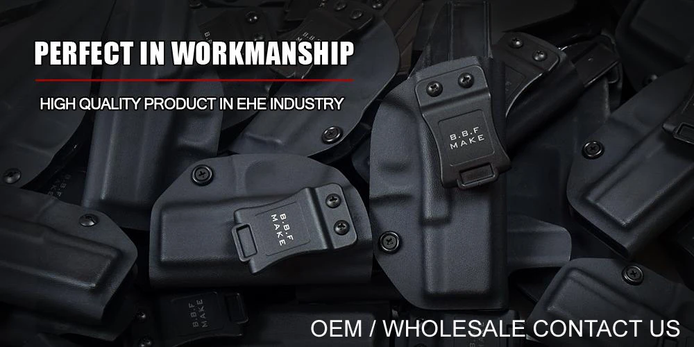 B.B.F Make MARPAT морской узор IWB KYDEX пистолет кобура для: Glock 19 17 23 26 28 43 P320 VP9 внутри скрытый кейс для пистолета