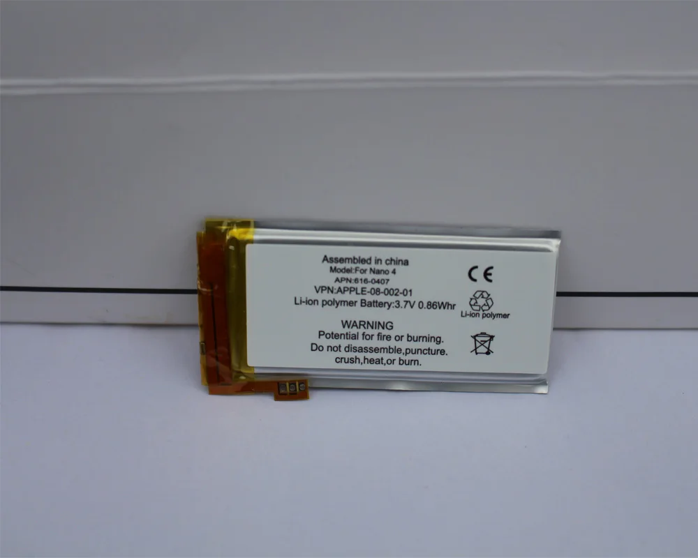 Новый литий-ионный полимерный аккумулятор 3 7 В для iPod Nano 4 4-го поколения с