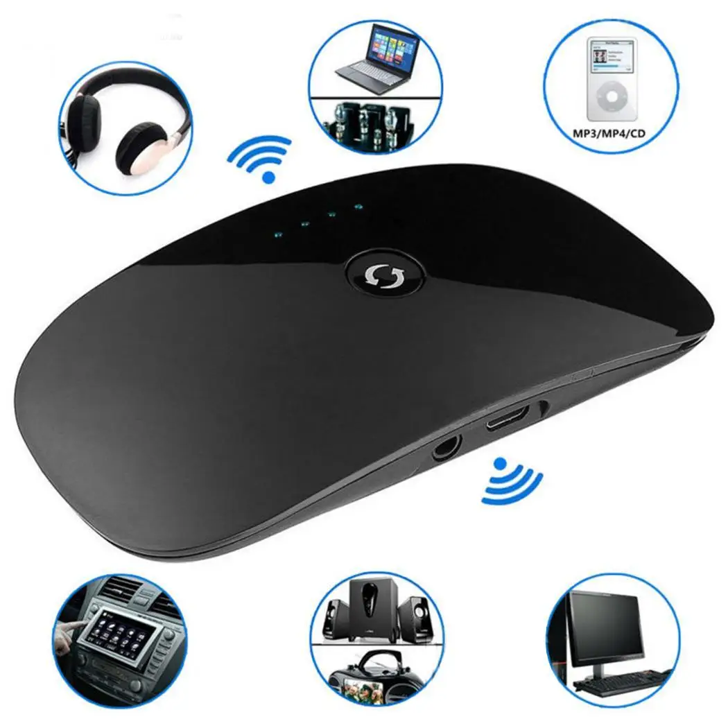 2 в 1 Bluetooth приемник передатчик 3 5 мм аудио дома офиса и т. Д. A2DP AVRCP адаптер для
