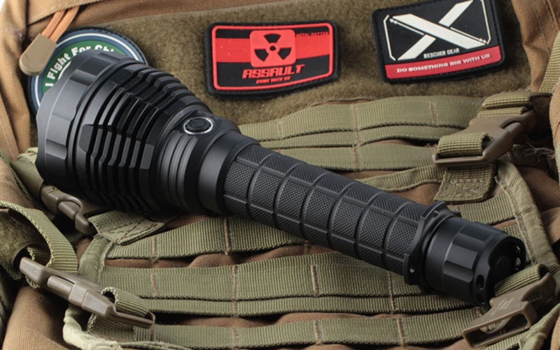 Convoy L6 вспышка светильник XHP70 Led Внутри ночной Светильник для наружного кемпинга рыбалки охоты с 2*26650 батареей и зарядным устройством