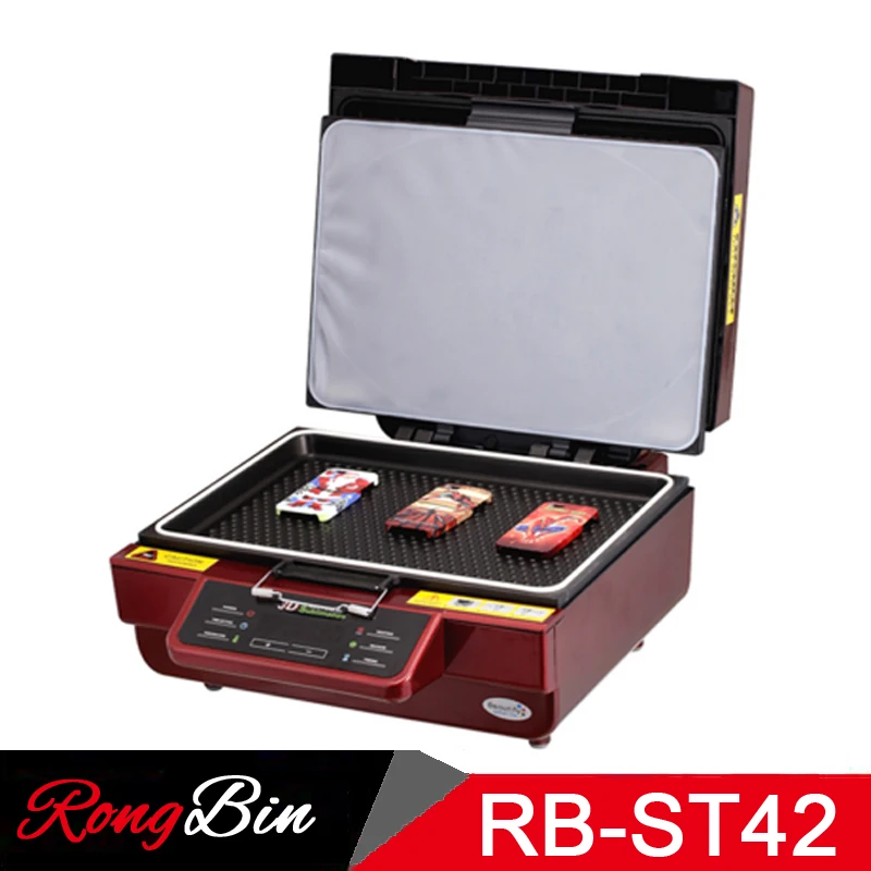 10 шт./лот ST-3042 3D сублимационная машина вакуумная пленка силиконовая крышка