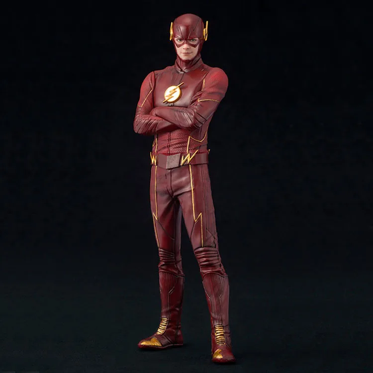 Аниме игра фигурка Лига Справедливости флэш рисунок ARTFX+ Барри Аллен ПВХ 1/10 Коллекция Модель игрушки заменить голову