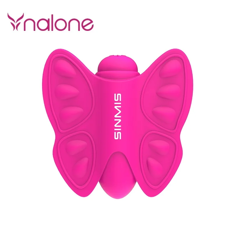 Pink Silcone Sex Products 20 Speed Butterfly Dildo Vibrating Vibrator Strapon on Toy for Women 100% waterproof vibrator sex | Красота и