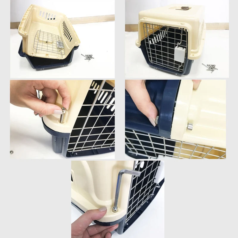 Бесплатная доставка брендовая переноска из АБС пластика для собак и кошек
