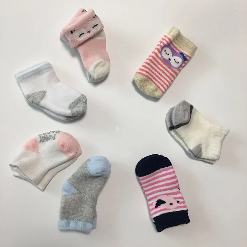 2015 НОВЫЙ Новорожденный Ребенок носки для Теплые мягкие Детские Зимние и Цвет