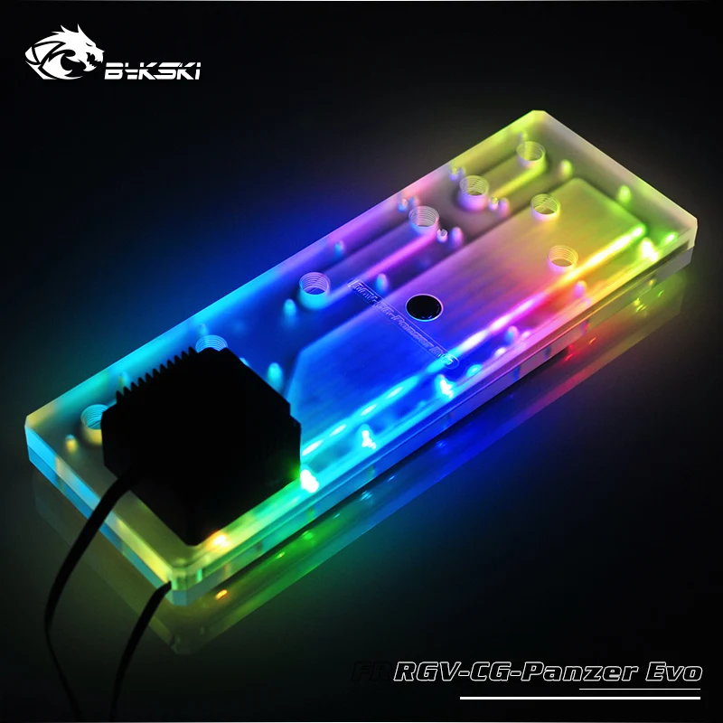 Bykski RGV-CG-Panzer EVO, водные платы для Cougar Panzer EVO чехол, для Intel cpu водоблок, один GPU корпус
