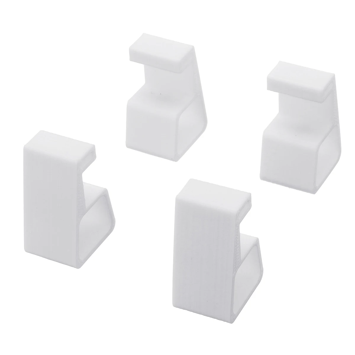 White slim Черный/белый ABS настенный держатель для PS4 PRO для PS4 Slim для Playstation 4 3D Печатный контроллер игровой коврик подставка базовый держатель - Цвет: White slim