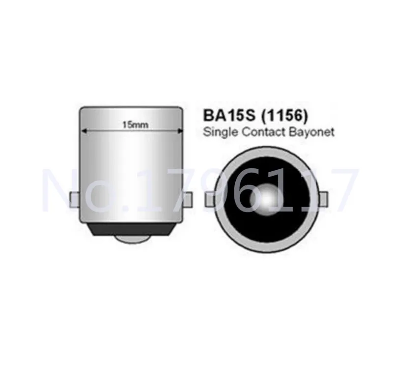 2 шт. DC 24V 1156 BA15S COB светодиодный Белый P21/5W стоп-сигнал задний Поворотный Светильник