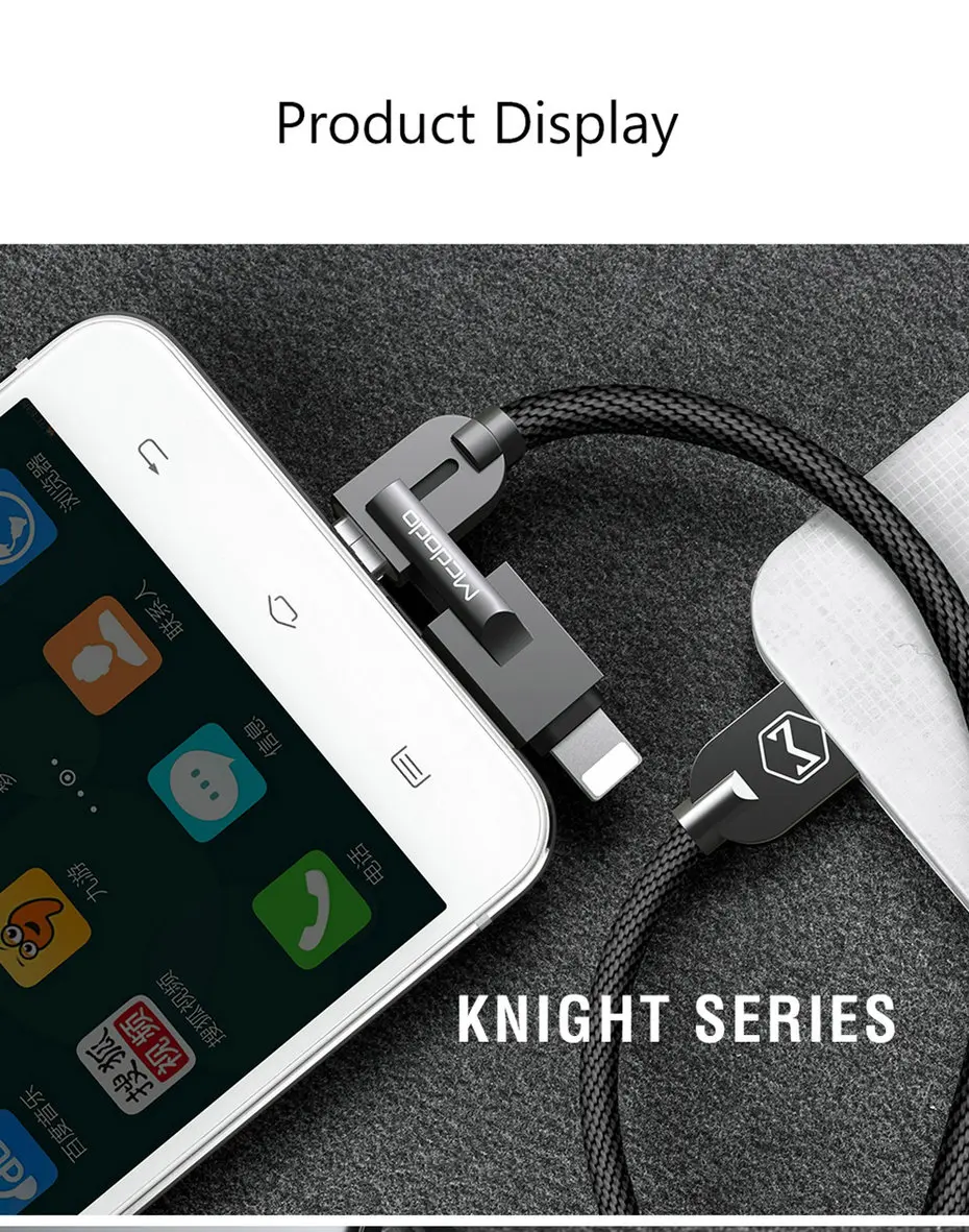Mcdodo для перехода от разъема Lightning к USB кабель для передачи данных для iPhone X, 8, 7 плюс 2 в 1 кабель Micro USB для быстрой зарядки для samsung S8 Xiaomi huawei кабель для передачи данных