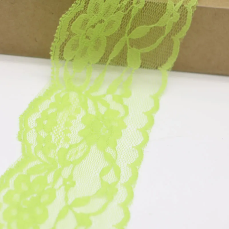 10yards Lace Fabric Trimming Width 65mm Ribbon Embroidered Net Trim For Sewing DIY Color Choice | Дом и сад
