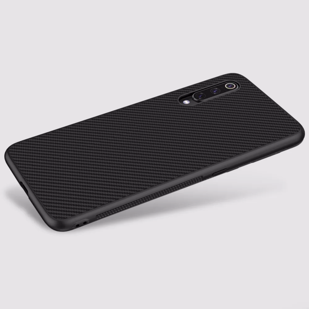 Чехол из синтетического волокна Nillkin для xiaomi mi 9/mi 9 Explore ore Carbon fiber PP Shield чехол-накладка для xiaomi mi 9