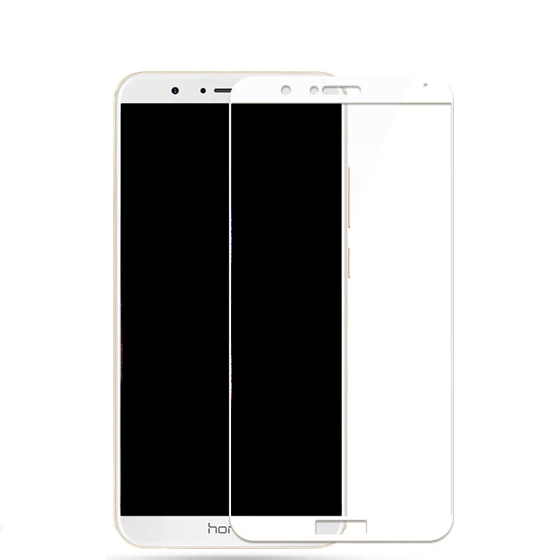 Закаленное стекло для honor v10 полное покрытие экрана защитный чехол смартфона 9H on 5