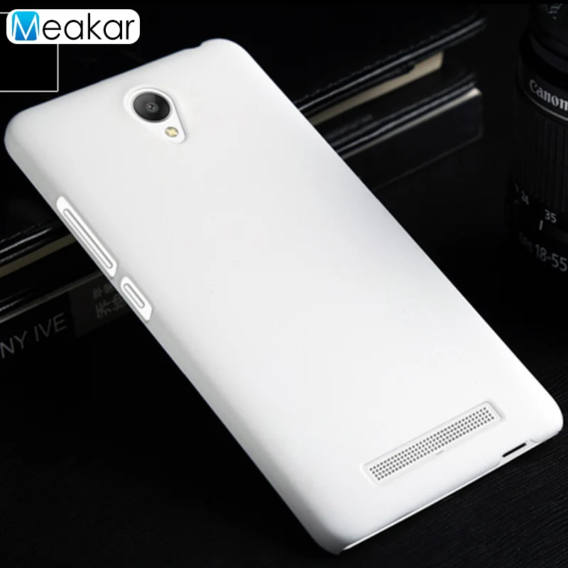 Матовый пластиковый чехол 5,5 для Xiaomi Redmi Note 2 Чехол для Xiaomi Redmi Note 2 Note2 Prime чехол-лента на заднюю панель - Цвет: white