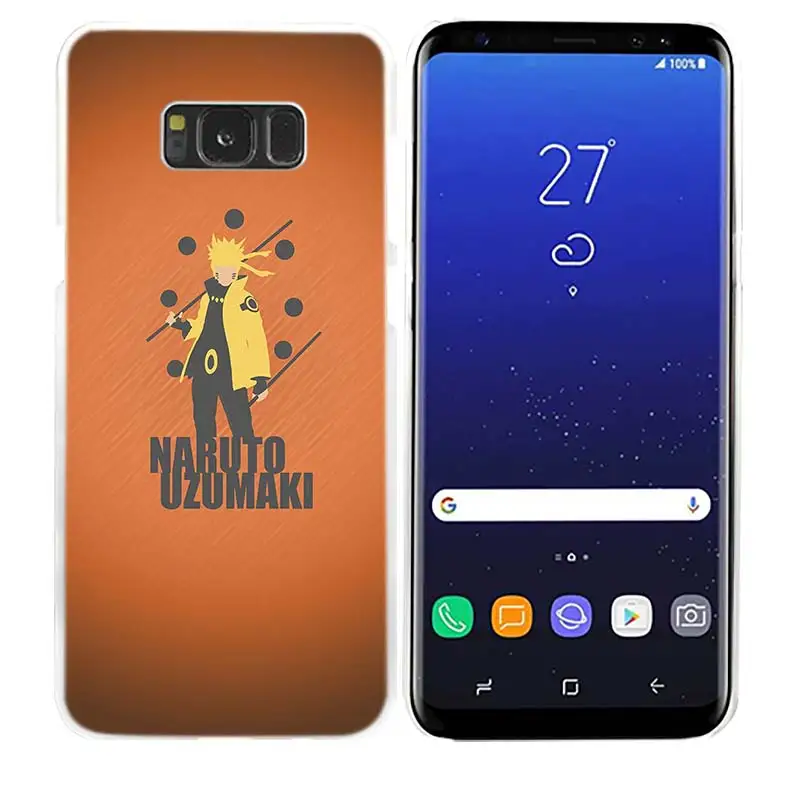 09 Аниме чехол для samsung Galaxy Note 8 9 M30 M20 M10 S9 S8 S10 5G S10e плюс S7 S6 чистой твёрдой ПВХ Coque героя аниме «Наруто ниндзя Хокаге - Цвет: 09