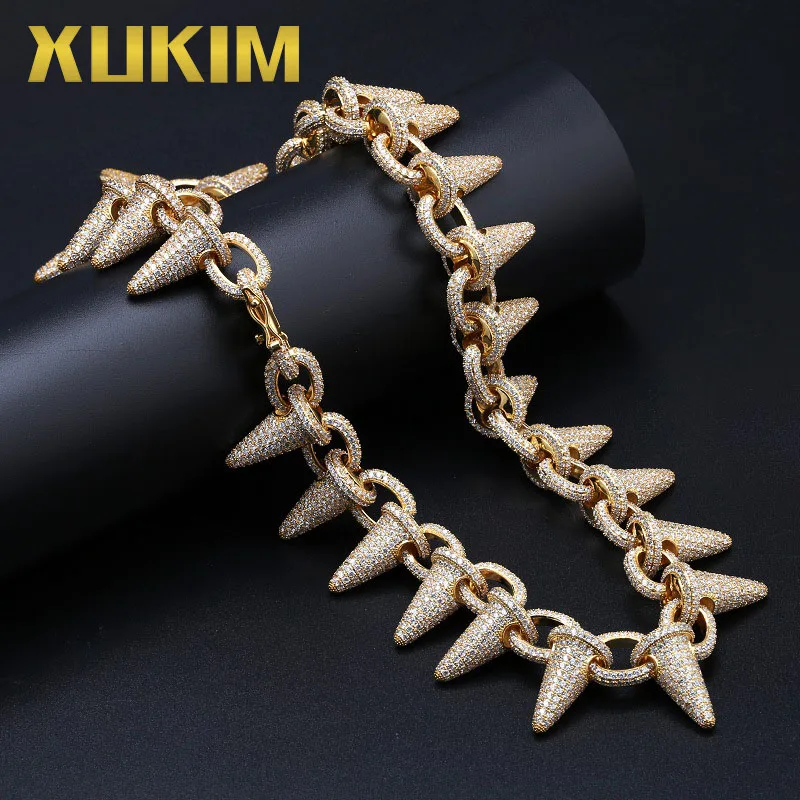 Ювелирные изделия Xukim серебряные белые золотые фианиты класса ААА сверкающие