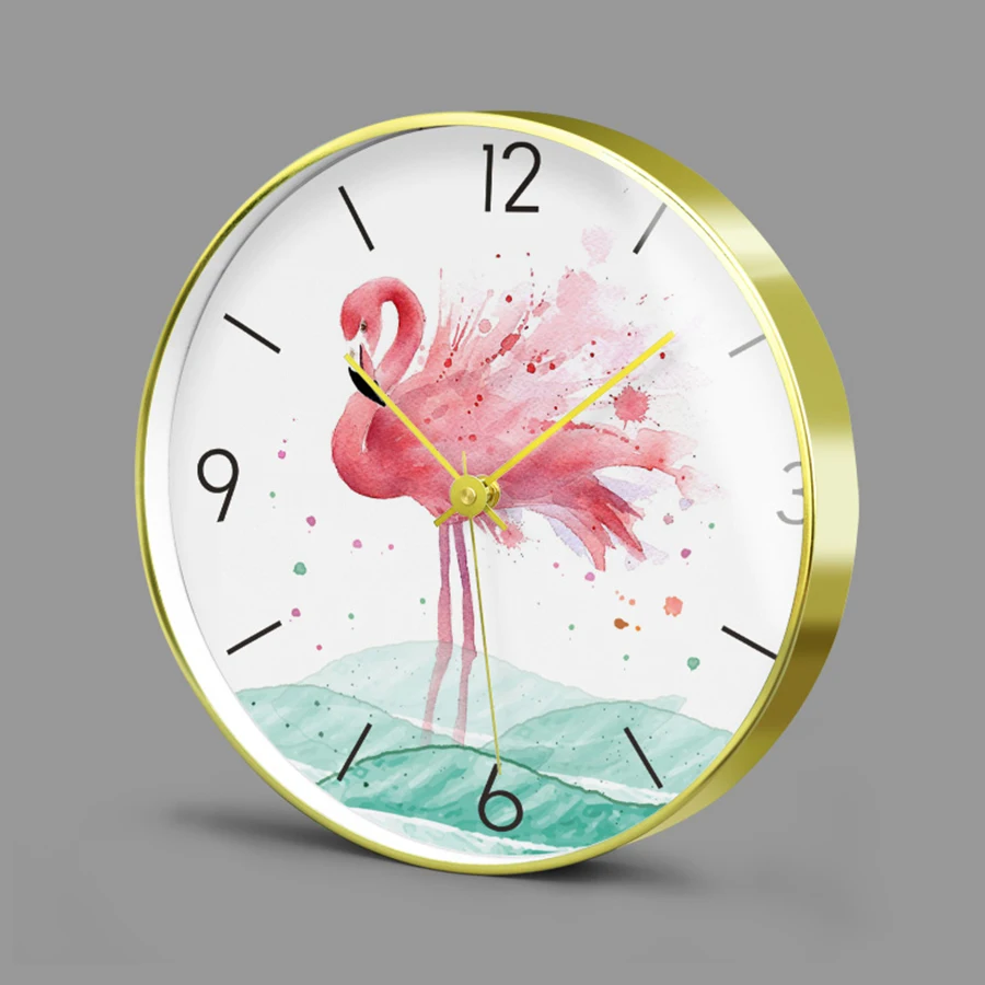 Креативные настенные часы для гостиной простые современный дизайн цифровые