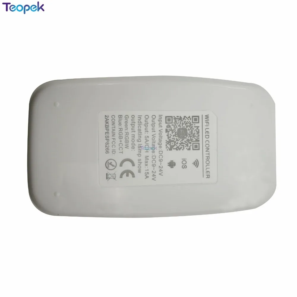 Wi Fi RGBW RGB + CCT 2 в 1 светодиодный контроллер для 5050 светодиодной ленты 9 24 голосовой