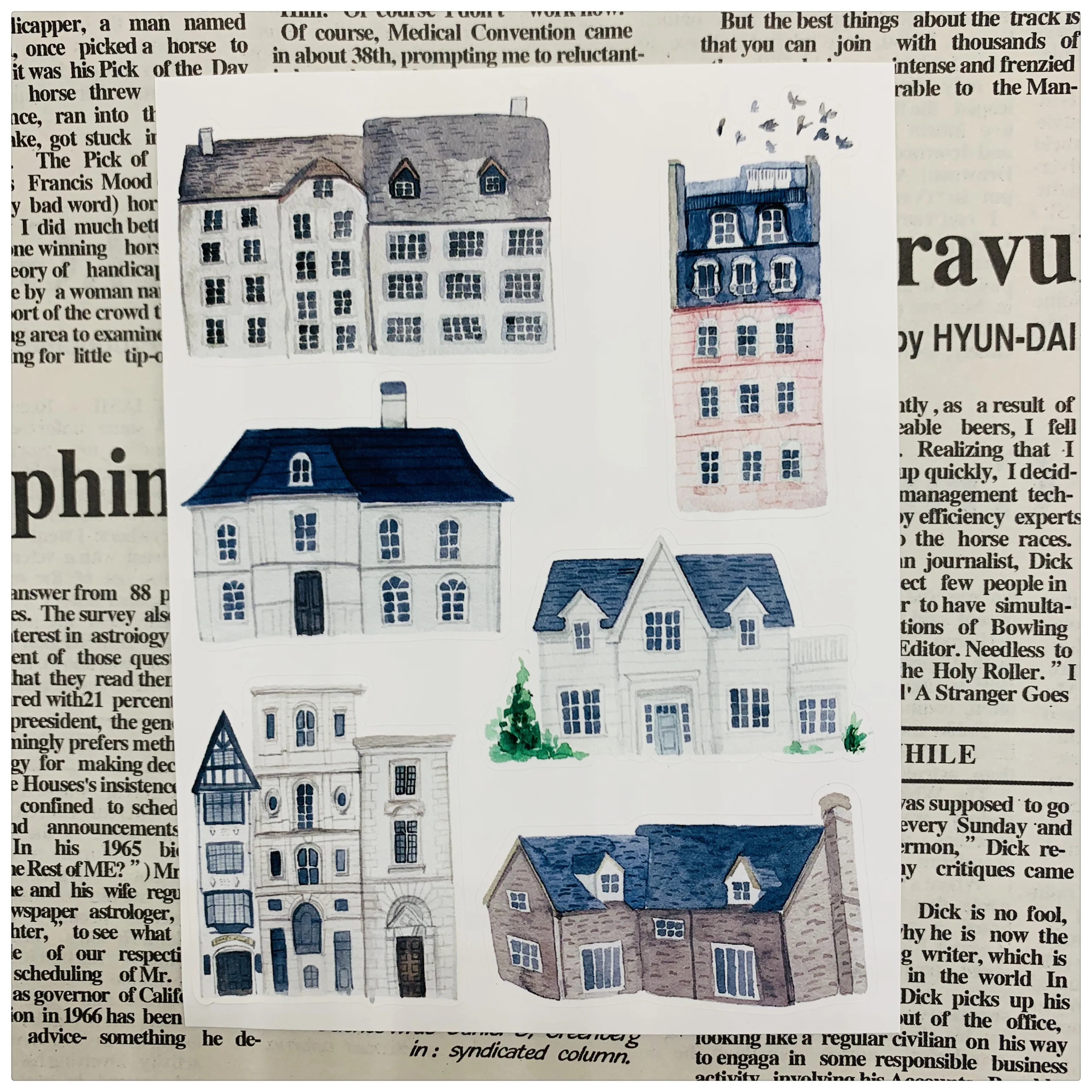 28 небольших стикеров для справочника японские наклейки украшения в виде свежей