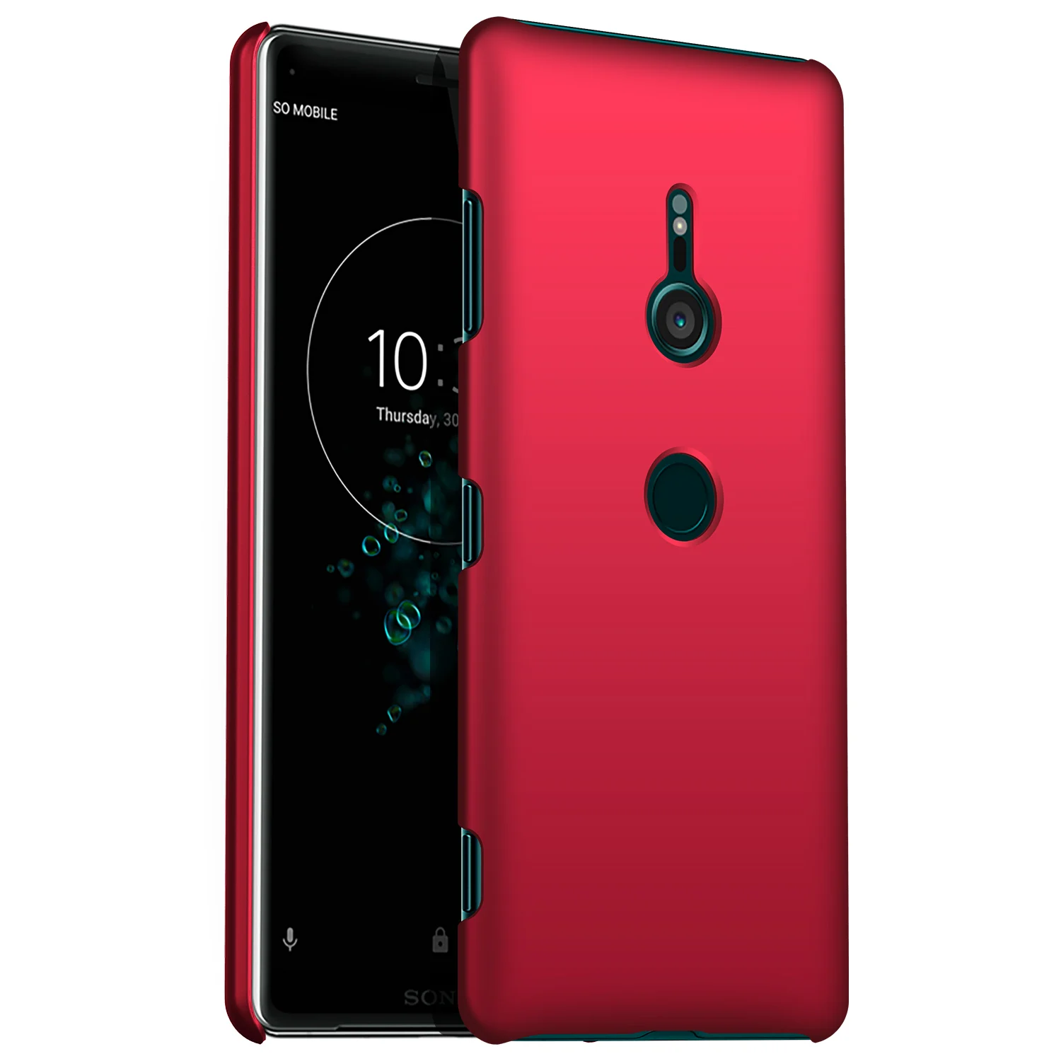 Red Компактный чехол для Sony Xperia XZ3 XZ2, ультратонкий минималистичный тонкий защитный чехол для телефона, задняя крышка для Sony Xperia XZ2 Premium - Цвет: Red