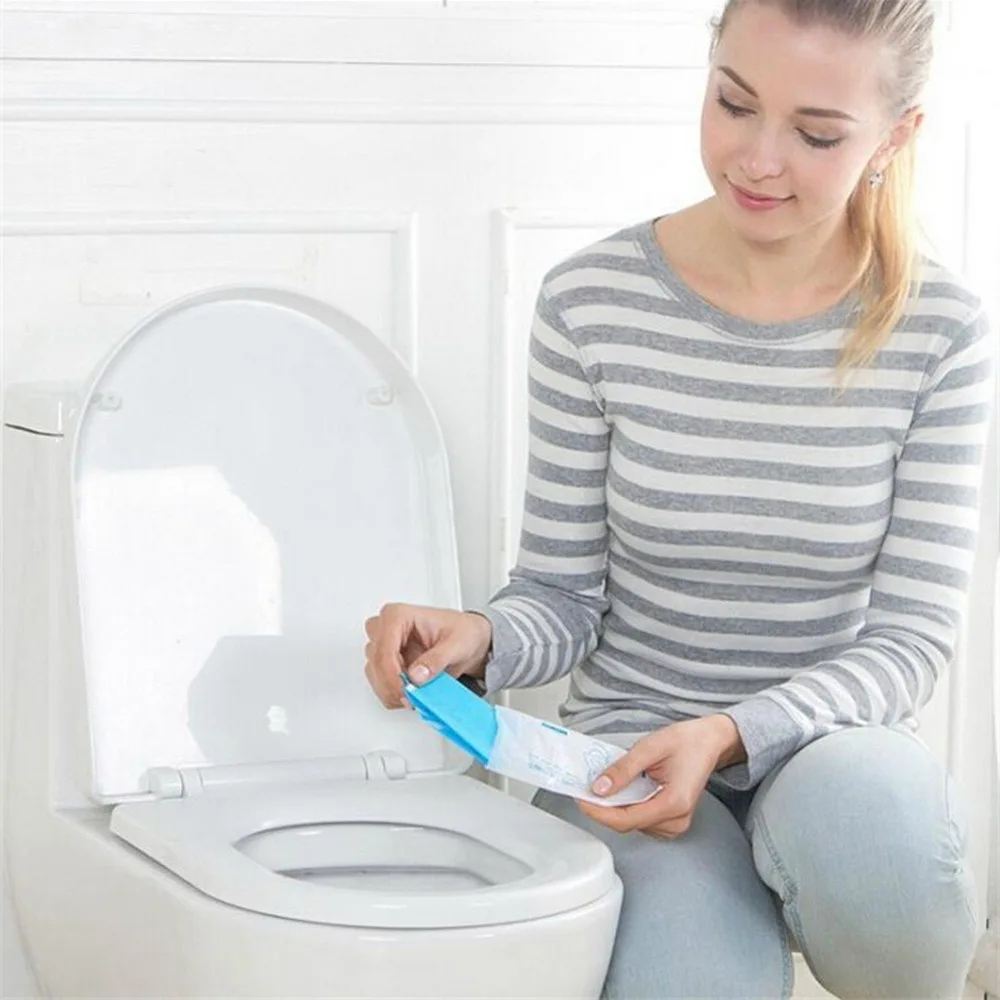 Pocket size Travel disposable Hygienic toilet seat cover Anti-bacterial 45*37cm Pregnant women Pad JJ-ZBD14 | Дом и сад