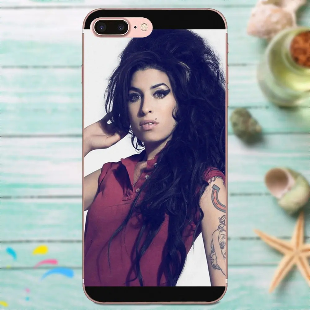 Singer Amy Jade Winehouse For Huawei Mate 7 8 9 10 20 P8 P9 P10 P20 P30 Lite Plus Pro 2017 TPU Capa Cover | Мобильные телефоны и