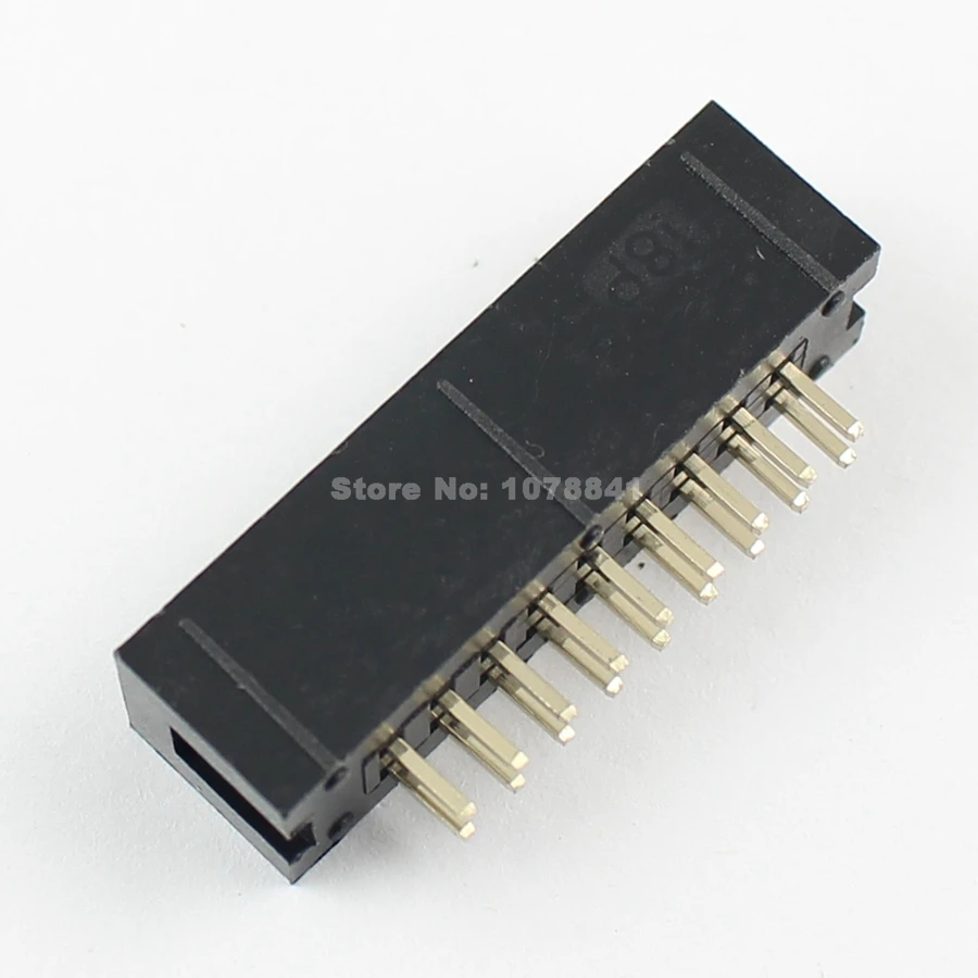 10 шт. 2 54 мм 2x9 Pin 18 прямой Штекерный корпус PCB Box header IDC разъем | Обустройство дома