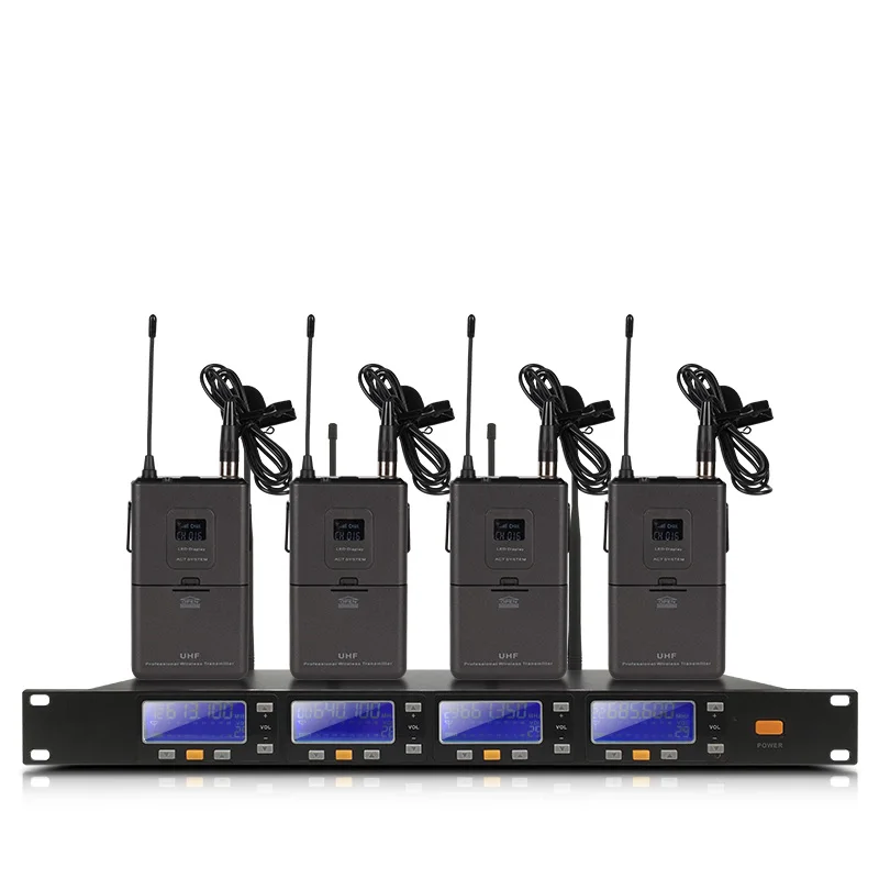 Беспроводная микрофонная система UHF4|Микрофоны| |