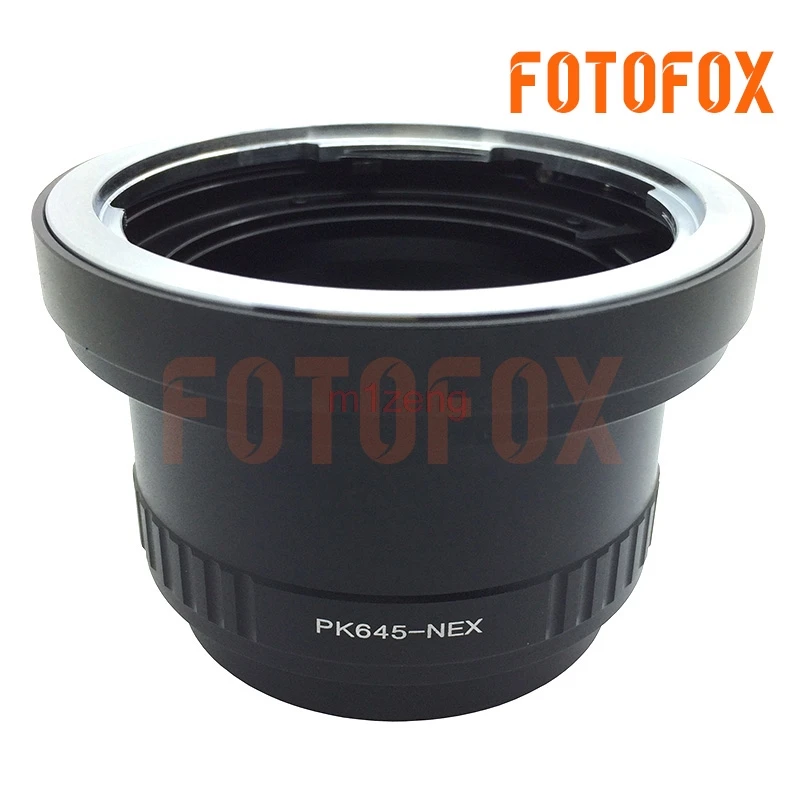 Pk645 Pentax 645 Крепление объектива к E крепление переходное кольцо для sony a5100 a6000 a6300 a6500 NEX3/5N/7/6/5R/5 T a7 a9 a7r a7s a7r3 камера