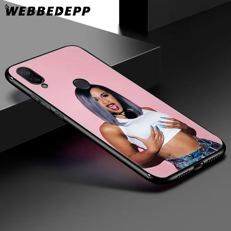 WEBBEDEPP Cardi B CardiB сексуальный мягкий чехол для Xiaomi Redmi K20 7A 4A 4X 5 5A 6 6A S2 Note 8 4 7 Pro Plus Prime |