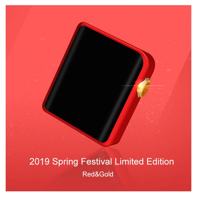 M0 RedGold SHANLING M0 ES9218P 32 бит/384 кГц Bluetooth AptX LDAC DSD MP3 FALC портативный музыкальный плеер Hi-Res аудио - Цвет: M0 RedGold