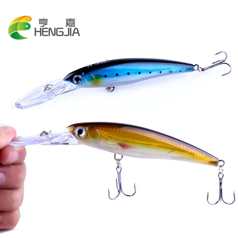 

Hengjia воблеры Дайвинг рыболовные приманки жесткий приманки Искусственные воблеры PESCA рыболовные снасти 17 см 30 г 2 # крючки