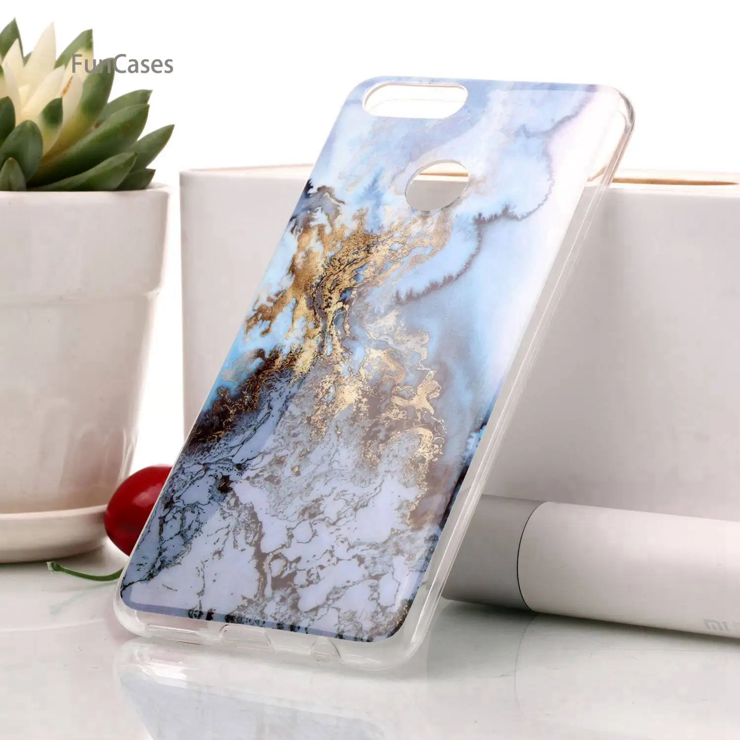 Чехол с цветочным рисунком для huawei Honor 7X Мягкий силиконовый чехол телефона мягкий