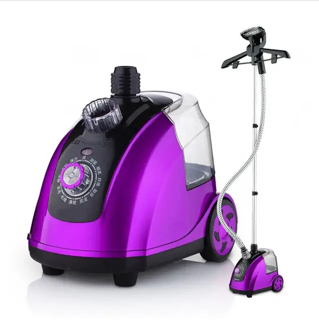 Purple 220V DMWD отпариватель для одежды Утюг регулируемый Отпариватель Одежды 1800 Вт 1.8L резервуар для воды 33 s быстрый пар 220 В - Цвет: Purple 220V