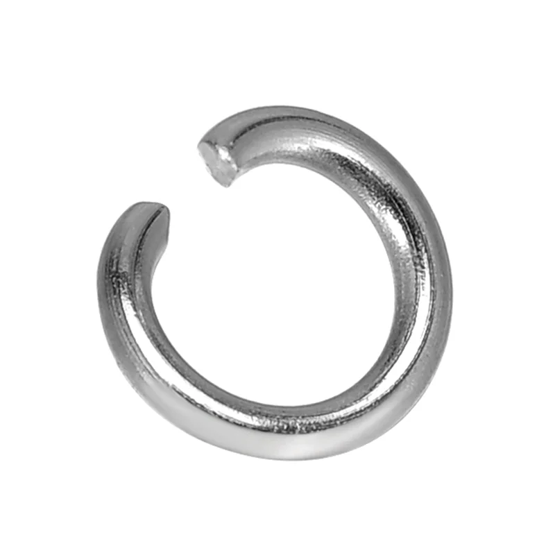 DoreenBeads незаточенные расширительные открытые колечки из нержавеющей стали
