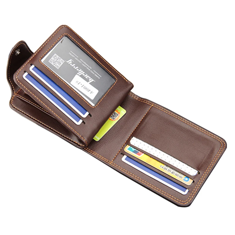 Baellerry письмо Для мужчин Женские Кошельки короткие человек из искусственной кожи