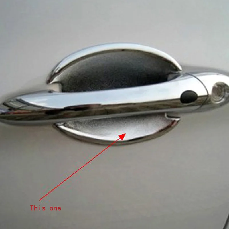 Хромированный защитный чехол на дверную ручку подходит для Hyundai SONATA i45 2011 2013|chrome