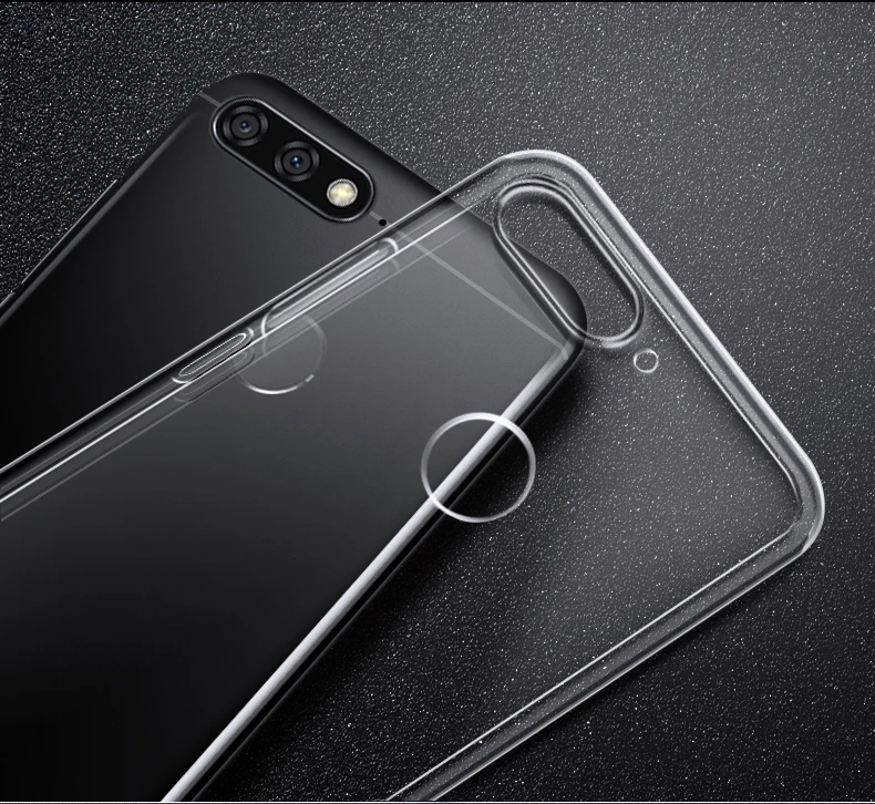 Чехол для Honor 7C Φ Русская версия 5 7 дюйма мягкий прозрачный чехол из ТПУ Huawei Pro
