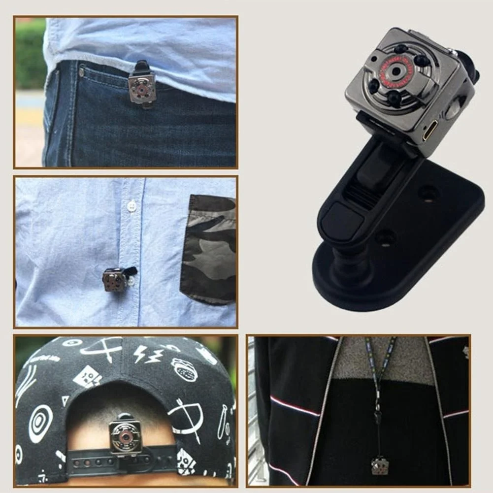 

16GB Card+Mini Camera Metal HD 1080P Small Camera Outdoor Aerial Shooting Small DV