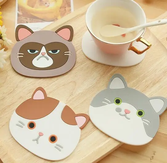 RONG 725 креативный керамический изоляционный коврик стеклянная чаша силиконовый