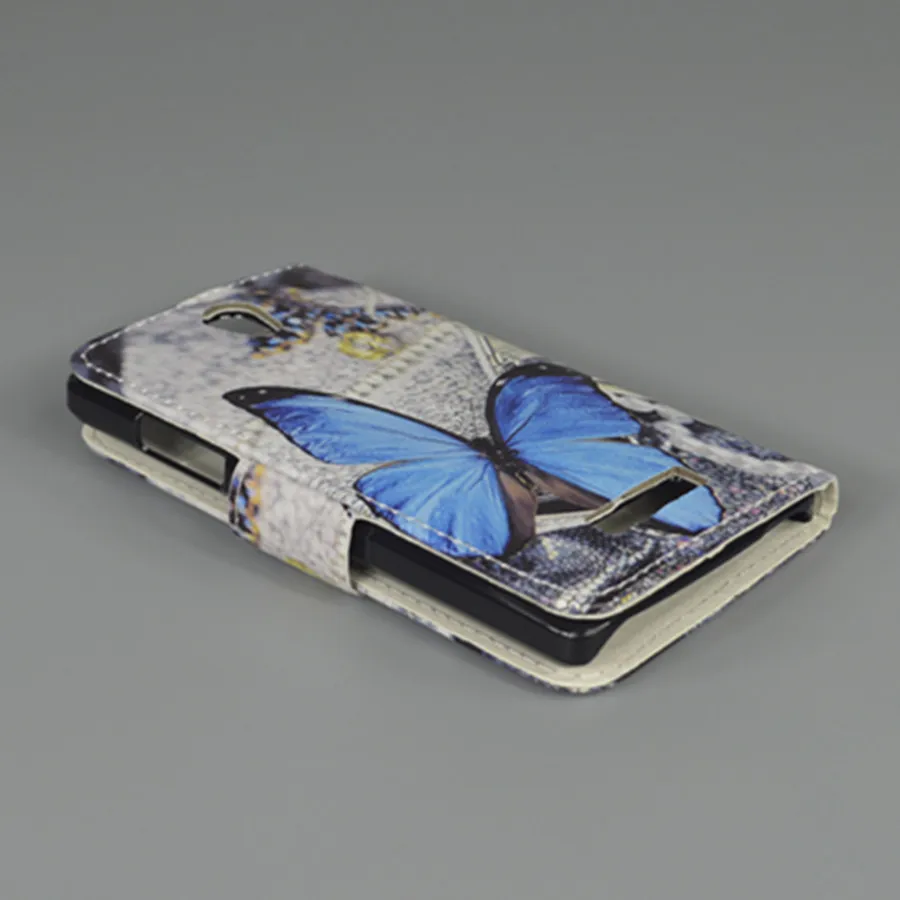 Новый дизайнерский чехол книжка с бабочкой и цветочным флагом для Lenovo A2010 A 2010 на