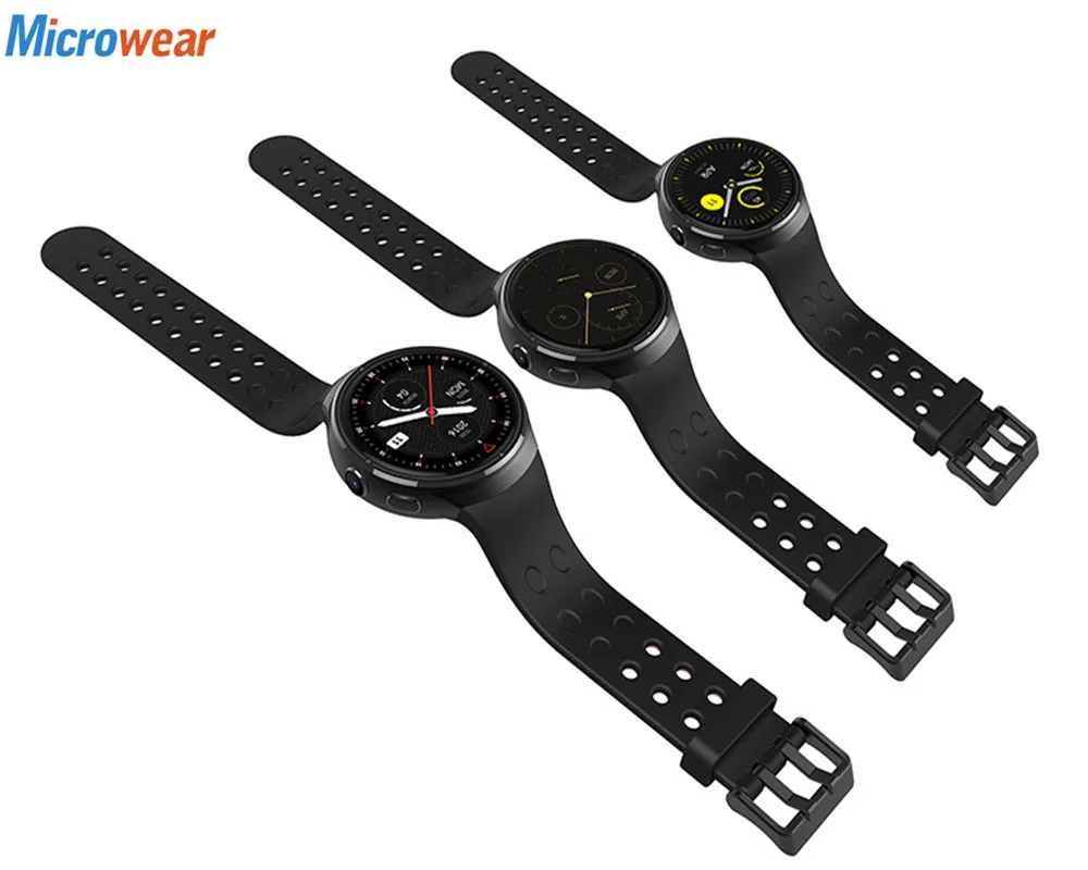 Спортивные пульсометр Smart Watch Поддержка Wi Fi GPS Bluetooth nano SIM карты 3G телефонный звонок