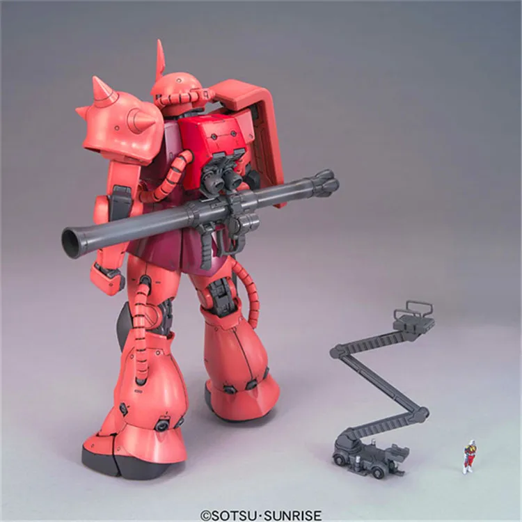 Bandai Gundam MG 1/100 MS 06S Zaku II 2 0 мобильный костюм сборные модели наборы экшн