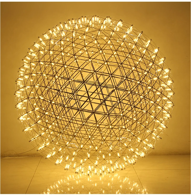 Spark Ball светодиодный подвесной светильник из нержавеющей стали подвесные лампы фейерверк шар домашний деко светильник ing кухонный светильник из нержавеющей стали