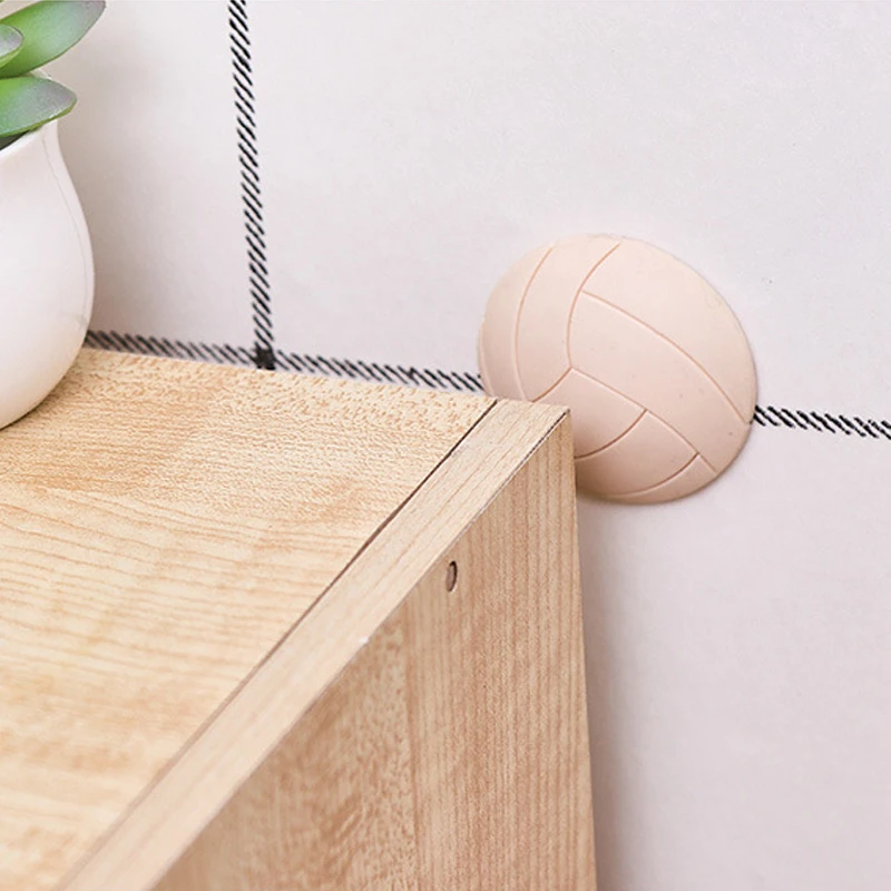 Уплотненная Бесшумная дверная палка цветная ручка для волейбола бампер буферная