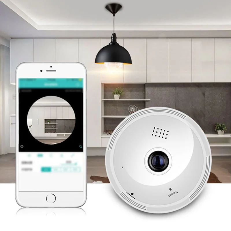 Беспроводная Wifi ip-камера 1080P умный сенсорный ламповый светильник 360 градусов Wi-Fi