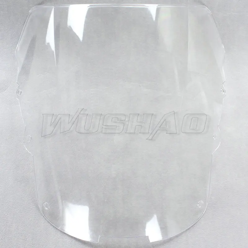 Clear Мотоцикл двойной пузырь лобовое стекло ветер экран для 1996-2007 Honda CBR1100XX CBR 1100 XX супер черный Дрозд черный Иридиум - Цвет: Clear